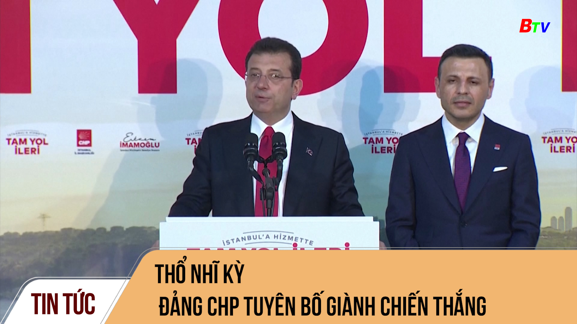 Thổ Nhĩ Kỳ: đảng CHP tuyên bố giành chiến thắng